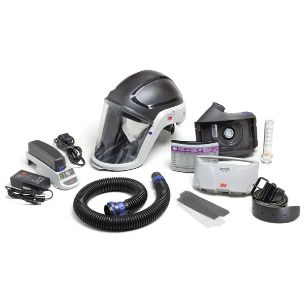3M VERSALFO PAPR HEAVY INDUSTRY READY KIT — Black